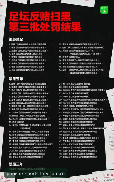 足球圈反腐风暴下的实用观赛指南——从足协第三批禁足名单看中国足球生态重塑